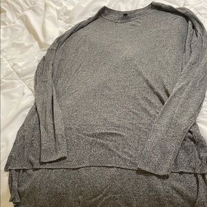 Women’s Gray, long blouse